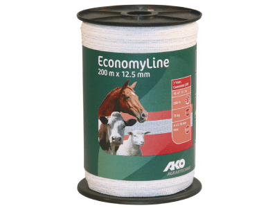 EconomyLine villanypásztor szalag 200 m/12,5 mm